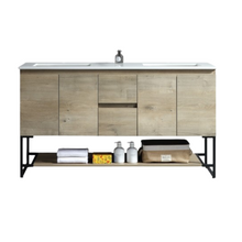 Charger l'image dans la galerie, Vanité double Berlin 60" Forest oak