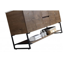 Charger l'image dans la galerie, Vanité double Berlin 60" caramel oak