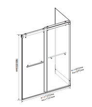 Charger l'image dans la galerie, Douche 60x36 Hestia avec base