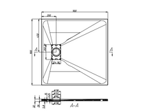 Charger l'image dans la galerie, Base de douche Brizo noire 36x36
