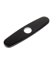 Charger l'image dans la galerie, Plaque de recouvrement pour trou de robinet fini noir