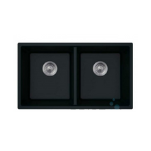 Charger l'image dans la galerie, Évier en granite noir sous plan 32" x 18" Bristol