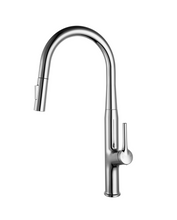 Charger l'image dans la galerie, Robinet de cuisine à bec rétractable fini chrome