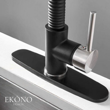 Charger l'image dans la galerie, Plaque de recouvrement pour trou de robinet fini noir