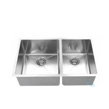 Charger l'image dans la galerie, Évier de cuisine 3/4- 1/4 sous plan en acier inoxydable 32x18