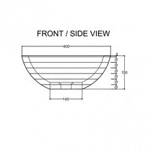Charger l'image dans la galerie, Lavabo en marbre Umber 16"