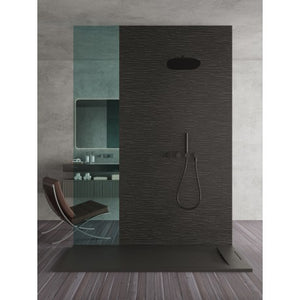 Base de douche Brizo noir 48x36