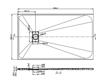 Charger l&#39;image dans la galerie, Base de douche Brizo Carrara blanche 60x36
