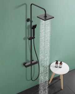 Robinetterie de douche thermostatique noir